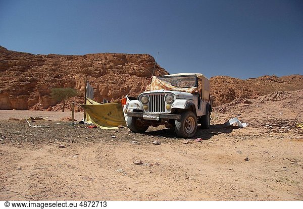 Wüste  Geländewagen