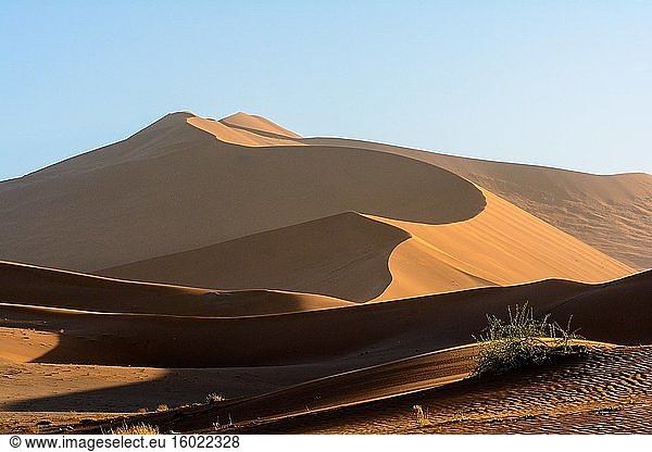 Wüstenlandschaften. Namib-Sandmeer. Sossusvlei. Namib-Naukluft-Nationalpark. Bei Sesriem. Namibia.