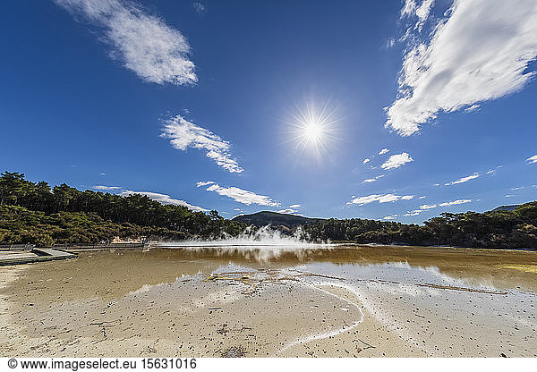 Wai-O-Tapu Thermal Wonderland  Taupo-Vulkanzone  Nordinsel  Neuseeland