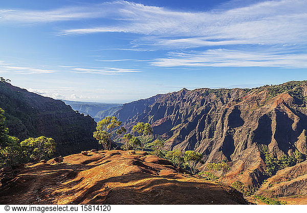 Waimea Canyon State Park  Insel Kauai  Hawaii  Vereinigte Staaten von Amerika  Nord-Amerika