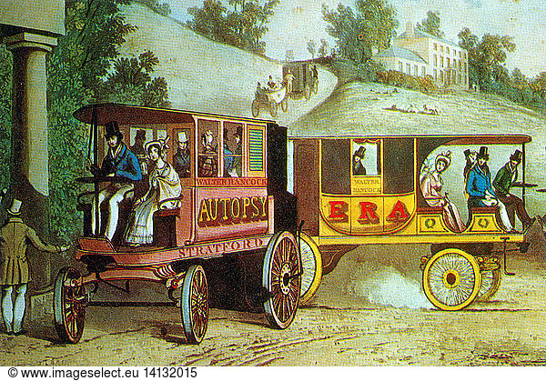 Walter Hancock  Autopsy and Era Steam Busses  1830s