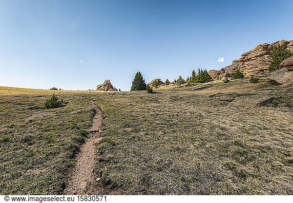 Wanderweg in der Wildnis des Lost Creek