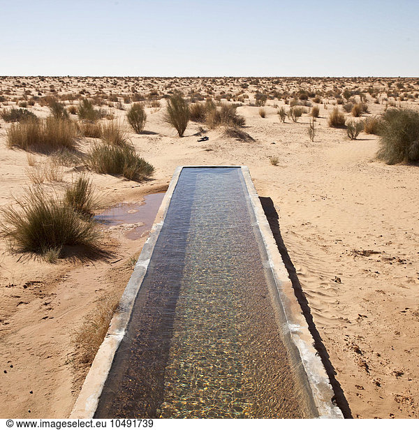 Wasser Sahara Stausee