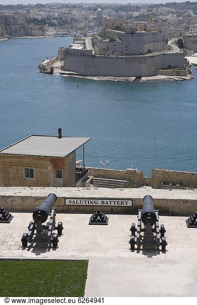 Wasser  Valletta  Hauptstadt  Europa  Festung  Malta  Vittoriosa