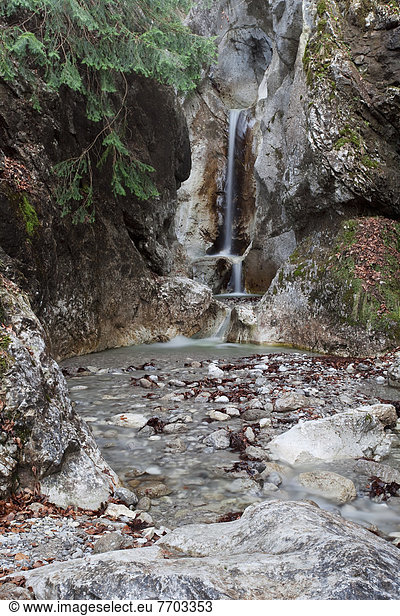 Wasserfall der Heckenbachklamm