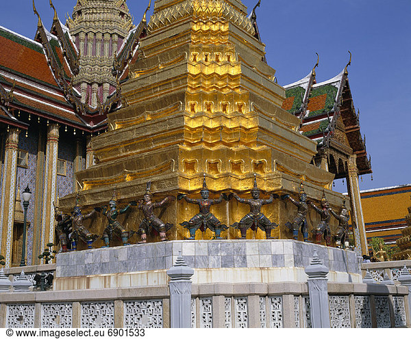 Wat Phra Keo Grand Palace Bangkok  Thailand