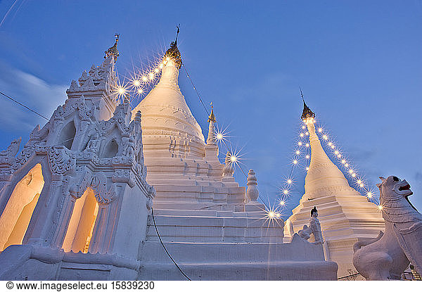 Wat Phrathat Doi Kongmu  ein schillernder Tempel im Norden Thailands
