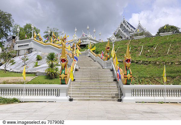 Wat Tham Sua Kloster in Krabi Town  Krabi  Thailand  Asien