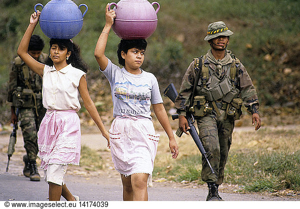 Water Carriers and Soldiers  El Salvador