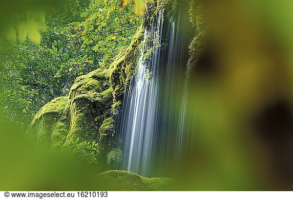 Waterfalls  near Berchtesgaden  Germany