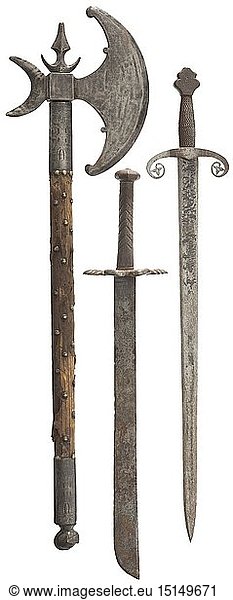 weapons  battle axe