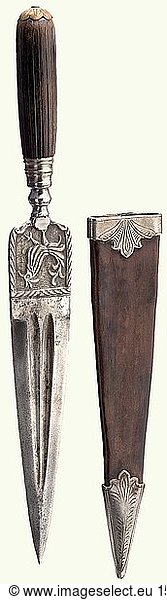 weapons  dagger  17th century  18th century