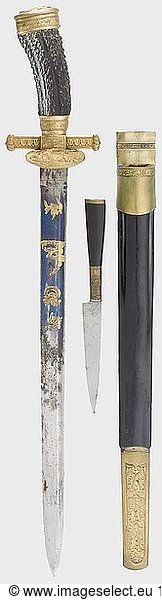 weapons  hunting dagger  19th century