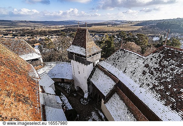 Wehrkirche und Festung von Viscri UNESCO-Weltkulturerbe Siebenbürgen Rumänien