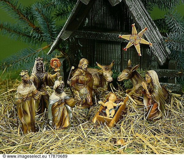 Weihnachtskrippe  Geburt Jesu Christi  Weihnachtszeit  Advent  Creche  birth Jesus Christ  yule tide