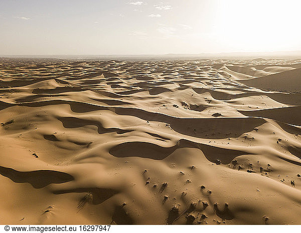 Weite  karge Wüste