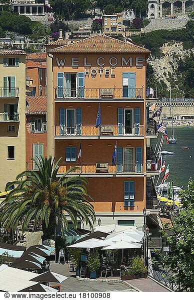 Welcome Hotel in Villefranche-sur-Mer  Cote d'Azur  Alpes-Maritimes  Provence-Alpes-Cote d'Azur  Frankreich  Europa