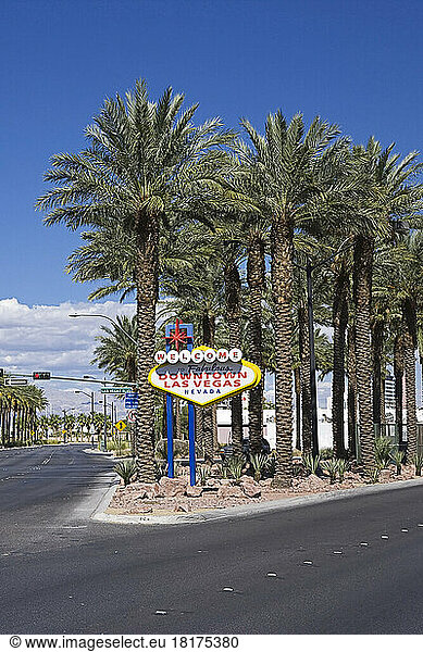 Welcome to Las Vegas Sign  Las Vegas Blvd  Las Vegas  Nevada  USA