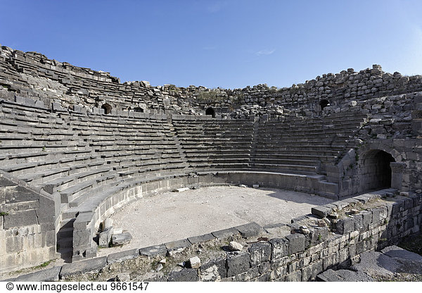 Westtheater  antikes Gadara  Umm Qais  Jordanien  Asien