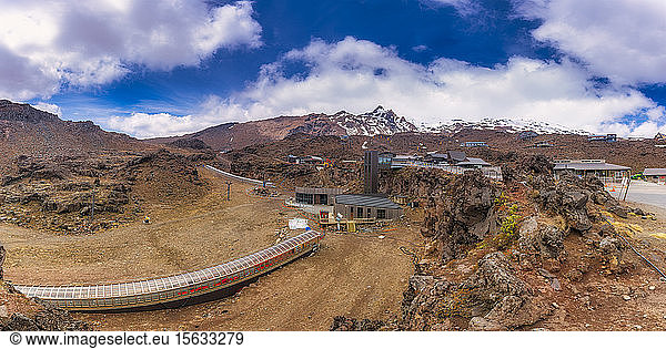 Whakapapa Ski Resort Tongariro-Nationalpark Südinsel Neuseeland