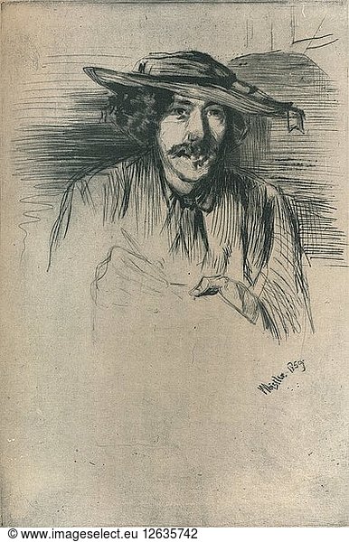 Whistler  1859  (1904). Artist: James Abbott McNeill Whistler.