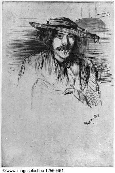 Whistler  1859 (1904).Artist: James Abbott McNeill Whistler