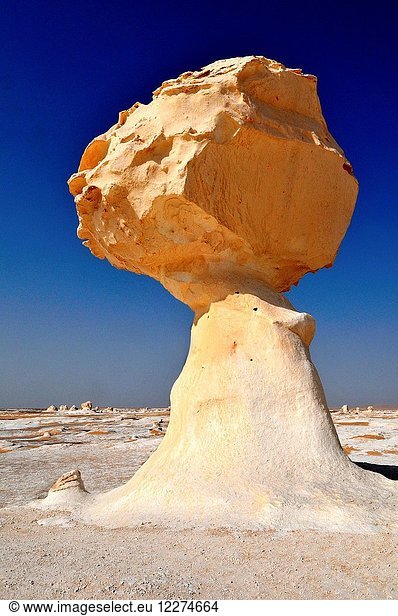 White desert  Assiout province. Egypt.