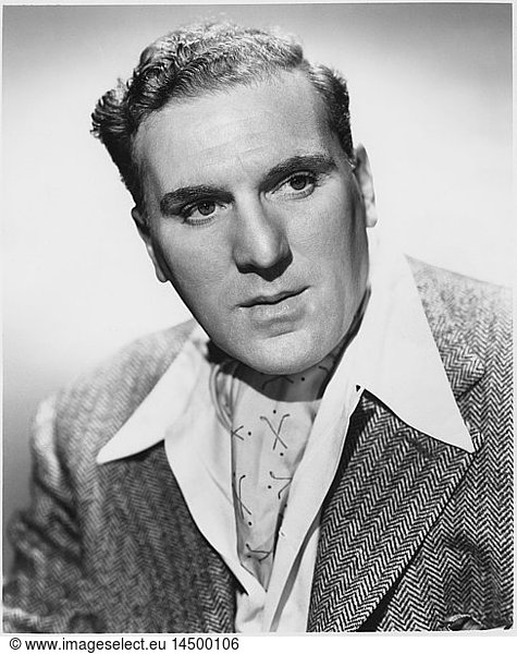 William Bendix  Publicity Portrait from the Film “Dangerous Mission   1948