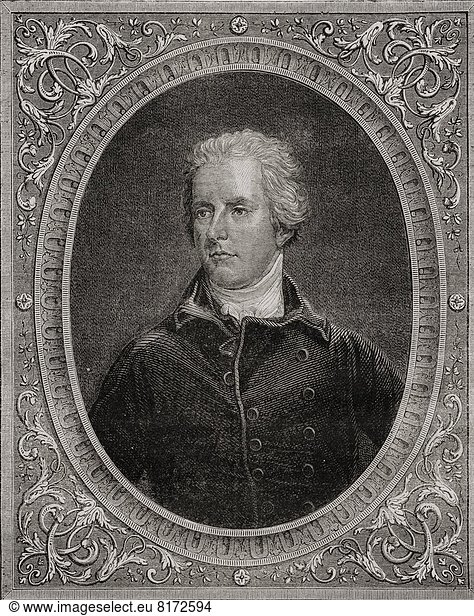 William Pitt-Amherst  1St. Earl Amherst Of Arracan. 1773-1857. Statesman  Governor General Of India.From Histoire De La Revolution Francaise By Louis Blanc.
