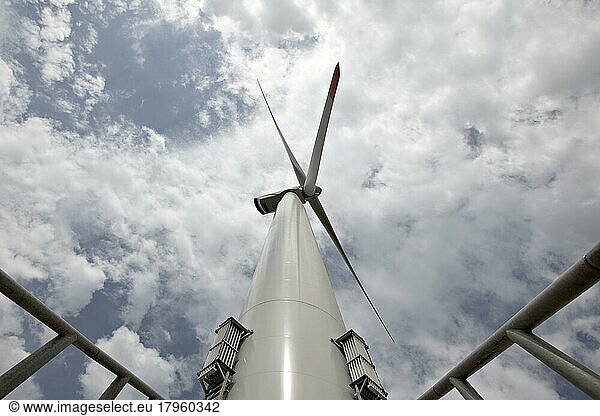 Windenergieanlage  Alternative und grüne Energiequelle
