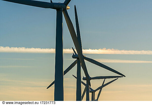 Windenergieanlagen im Windpark