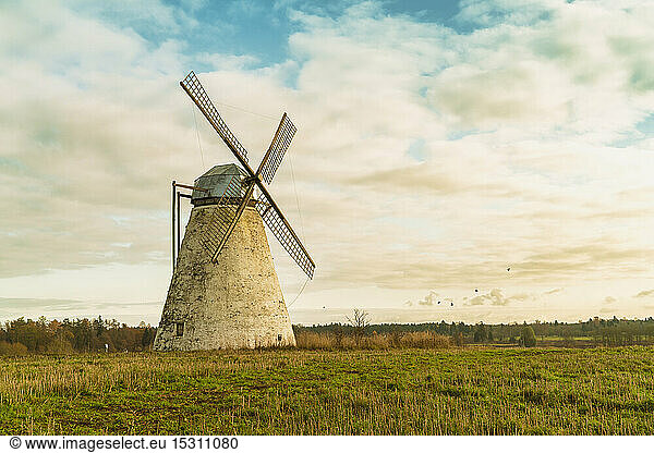 Windmill near Vihula Manor  Estonia