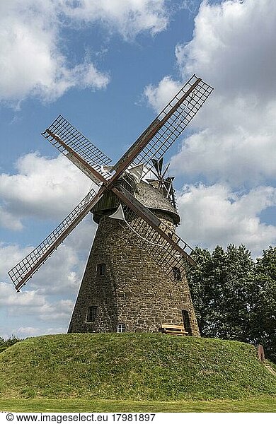Windmill  Nordhemmern  Minden-Lübbecke  East Westphalia-Lippe  North Rhine-Westphalia  Germany  Europe