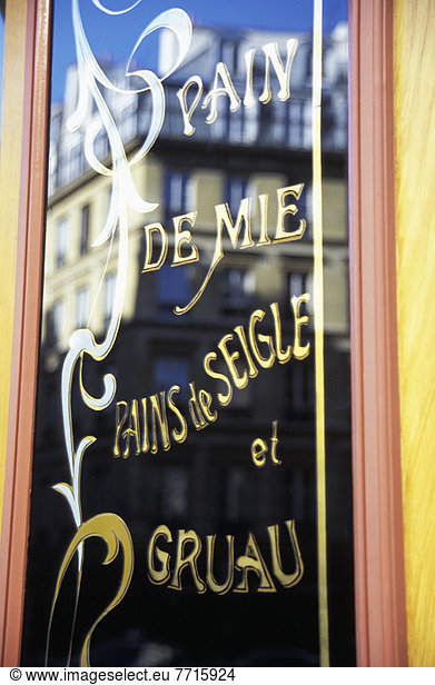 Window Of Boulangerie