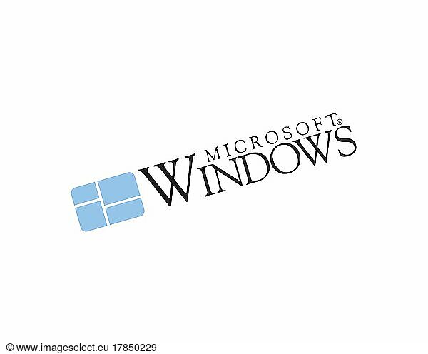 Windows 2. 1x Windows 2. 1x, rotated logo, white background,against ...