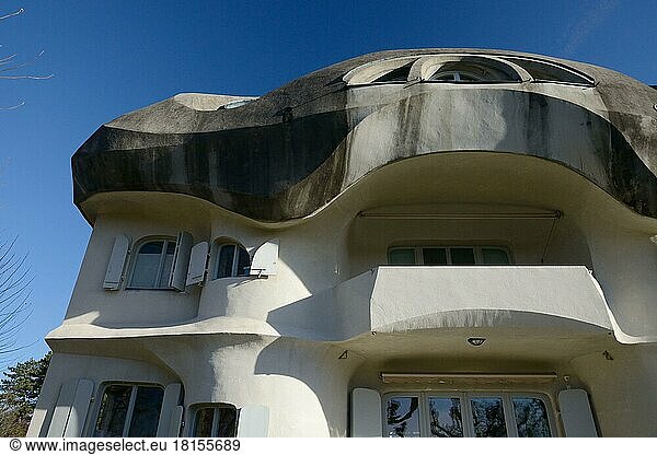 Wohnhaus  Architekt Rudolf Steiner  anthroposophische Architektur  Goetheanum  Dornach  Kanton Solothurn  Schweiz  Europa