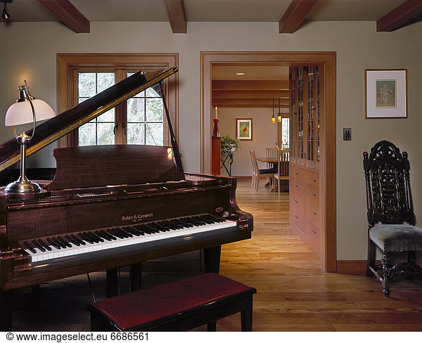Wohnhaus Ehrfurcht Klavier
