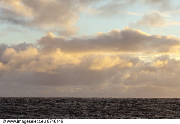 Wolke  Sonnenuntergang  Ozean  Ansicht  Atlantischer Ozean  Atlantik