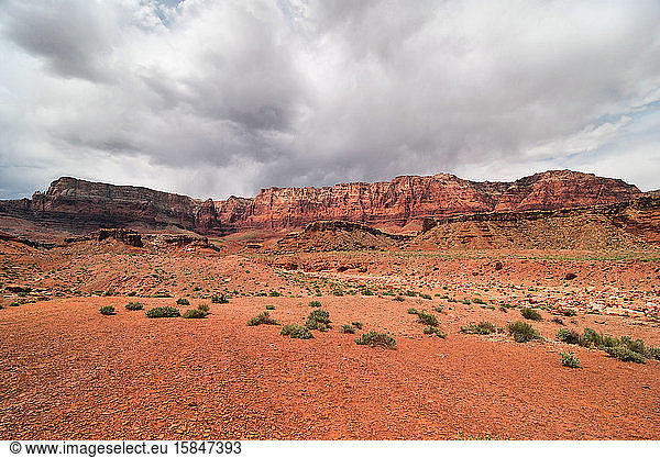 Wolken über Marmorschlucht Arizona