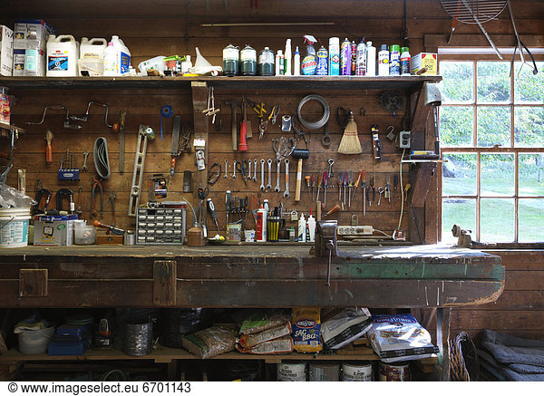 Work Bench and Tools