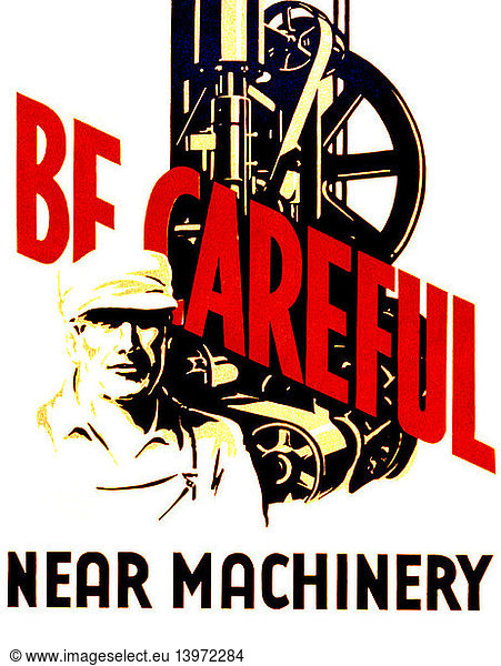 Workplace Safety  FAP Poster  1937