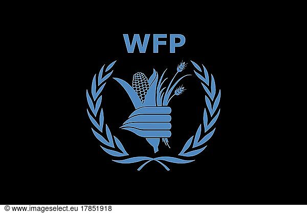 World Food Programme  Logo  Schwarzer Hintergrund