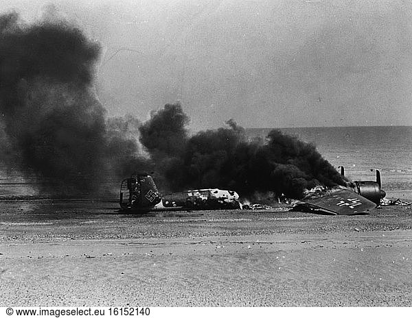World War II  1941  crashed Dornier 17