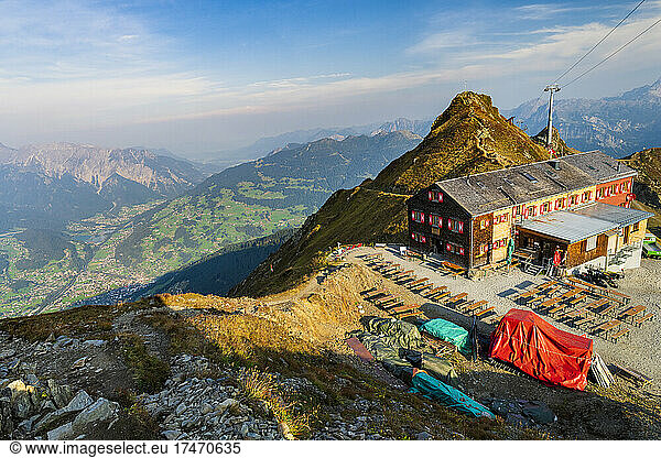 Wormser Hutte hotel in Otztal Alps