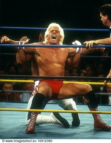 Wrestler Ric Flair  1987  Photo By John Barrett/PHOTOlink