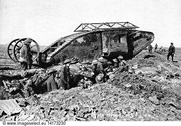 WWI  Battle of Thiepval Ridge  1916