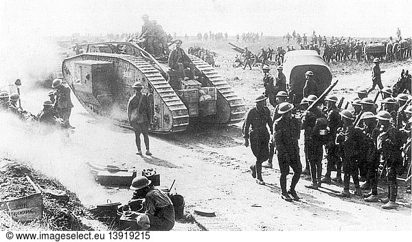 WWI  British Mark V Tank  1918