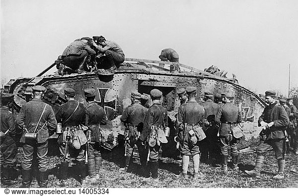 WWI  German Tank