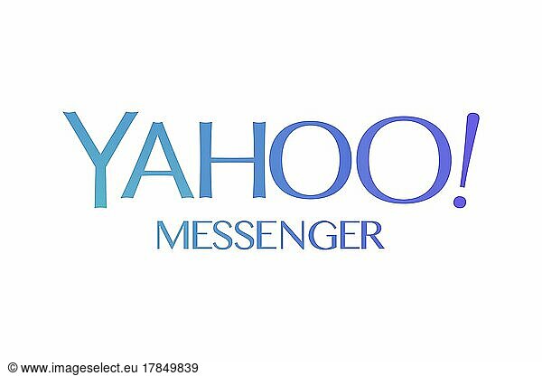 Yahoo! messenger  logo  white background