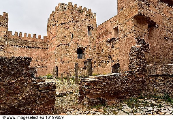 Yanguas  Burg (14. Jahrhundert). Provinz Soria  Kastilien und Leon  Spanien.